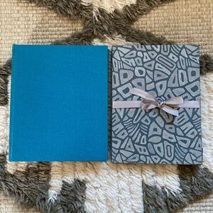 Handmade Clothbound Notebooks - lot of two